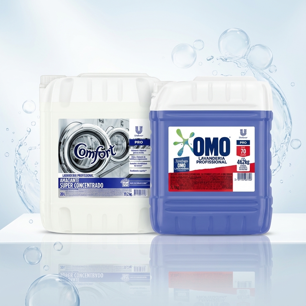 Produtos OMO e Comfort Profissional